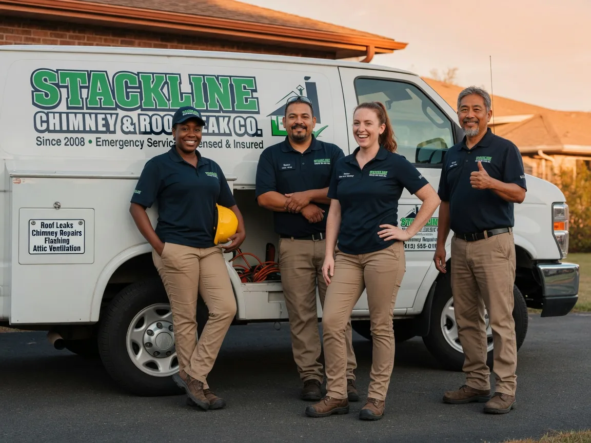 Chimney flashing repair company in Osgood, IN